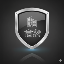 Icon representing regional automotive retail chains and independent workshops.